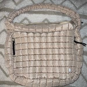 Free people movement quilted bag